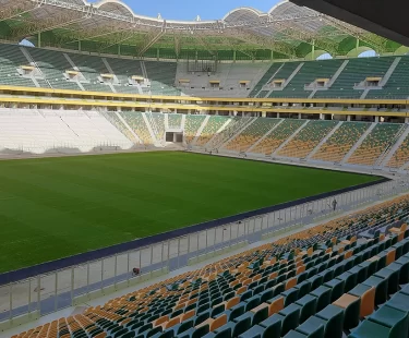 Hocine Aït Ahmed Stadium — Terraco reference project in Tizi Ouzou, Algeria