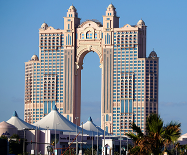 Fairmont Hotel and Serviced Apartments — Terraco reference project in Abu Dhabi, United Arab Emirates