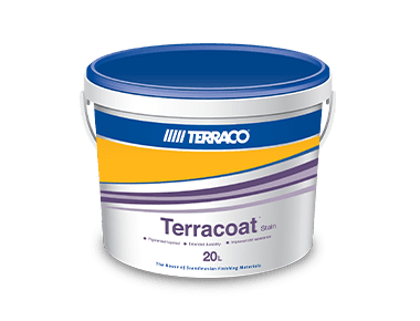 Terracoat Stain product pack — Terraco facades in Bangladesh