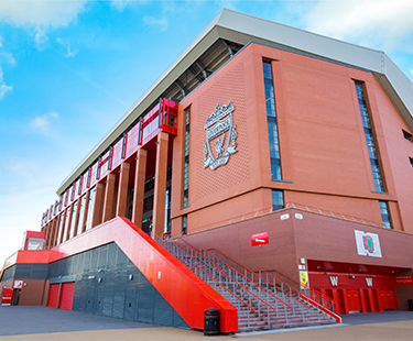 Anfield (Liverpool FC Stadium) — Terraco reference project in Liverpool, UK