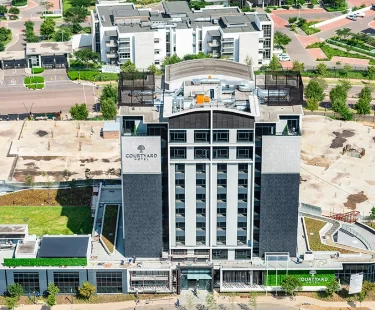 The Courtyard Waterfall — Terraco reference project in Waterfall City, Midrand, South Africa