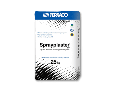 Sprayplaster DP (Basecoat) product pack — Terraco facades in Bangladesh