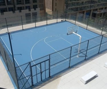 Binghatti Phantom – Flexipave® Sports Flooring — Terraco reference project in Dubai, United Arab Emirates