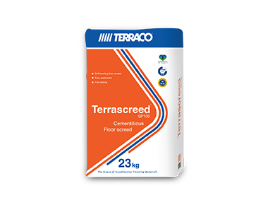 Terrascreed GP100 product pack — Terraco flooring in Bangladesh