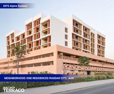 Neighborhood One Residences, Masdar City — Terraco reference project in Masdar City, Abu Dhabi