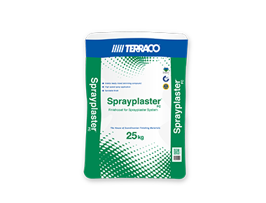 Sprayplaster FC (Finishcoat) product pack — Terraco facades in Bangladesh