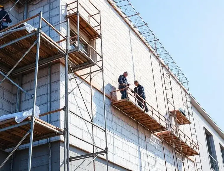 Thermal Façade Insulation (EIFS / ETICS / EWI / DEFS) — Terraco product range applied on a project in Bangladesh